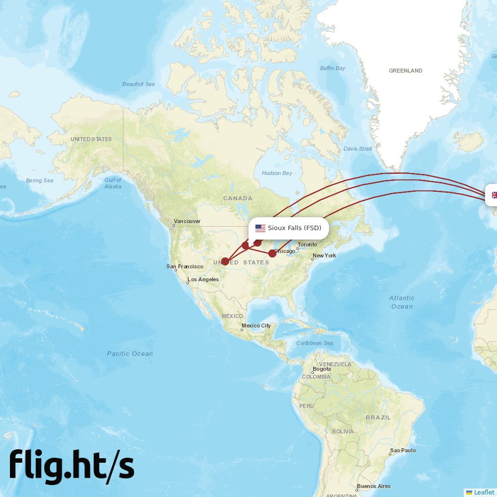 FSD-LHR