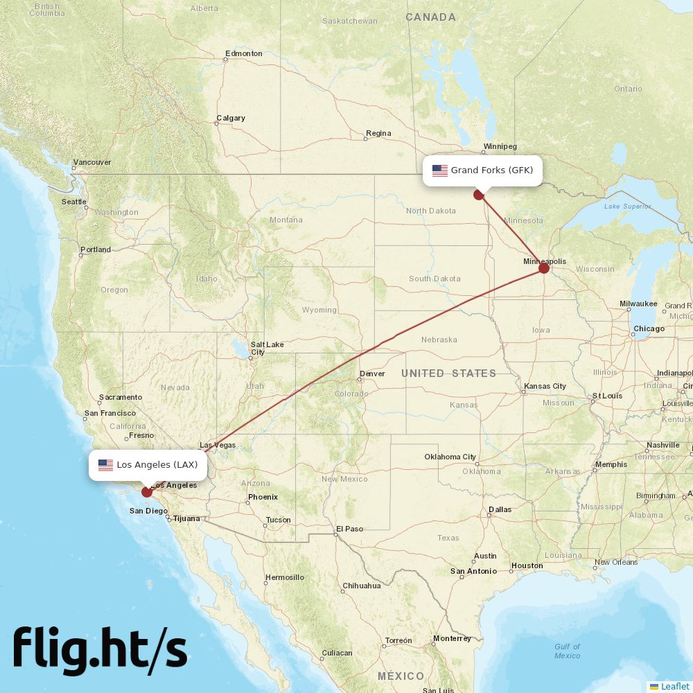 GFK-LAX
