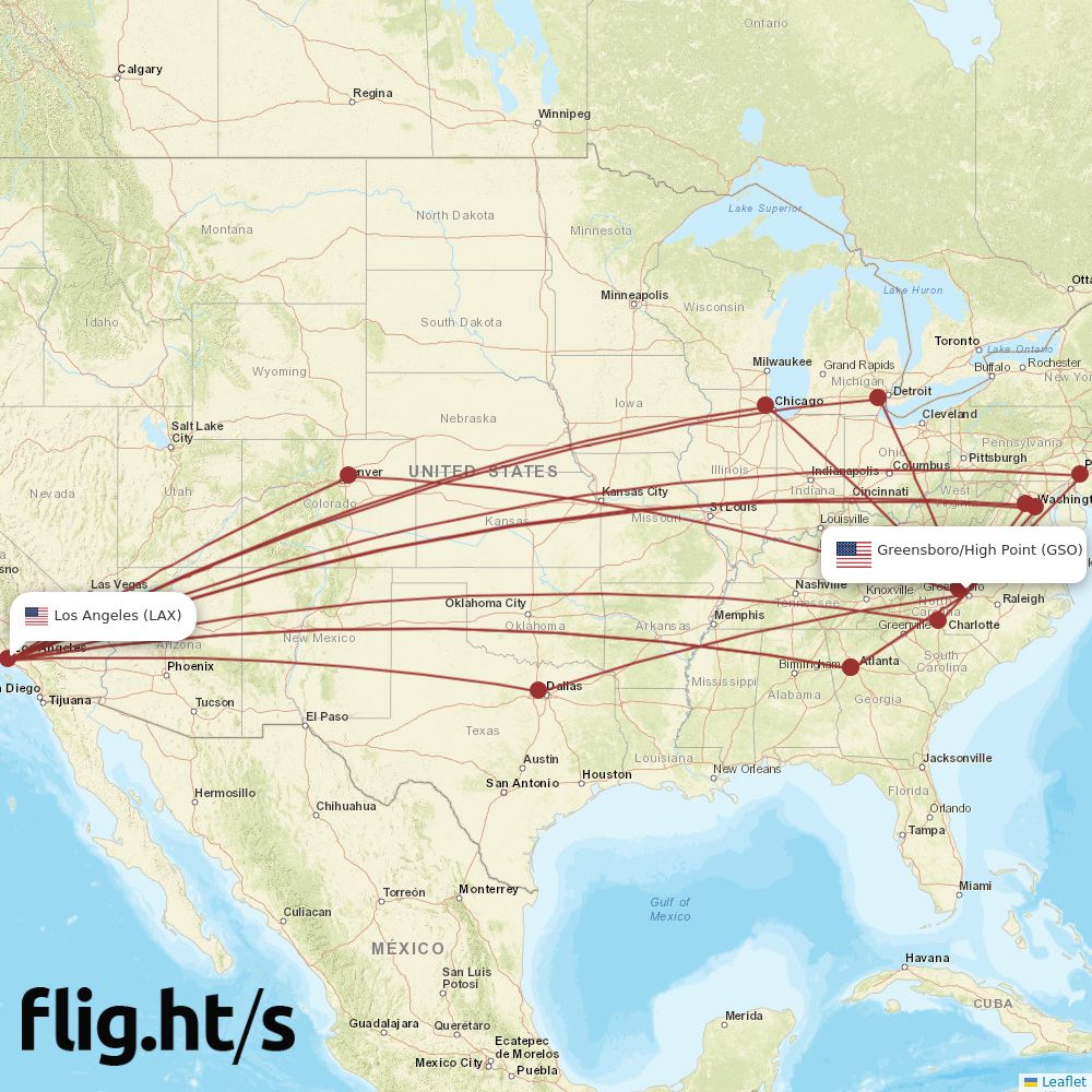 GSO-LAX