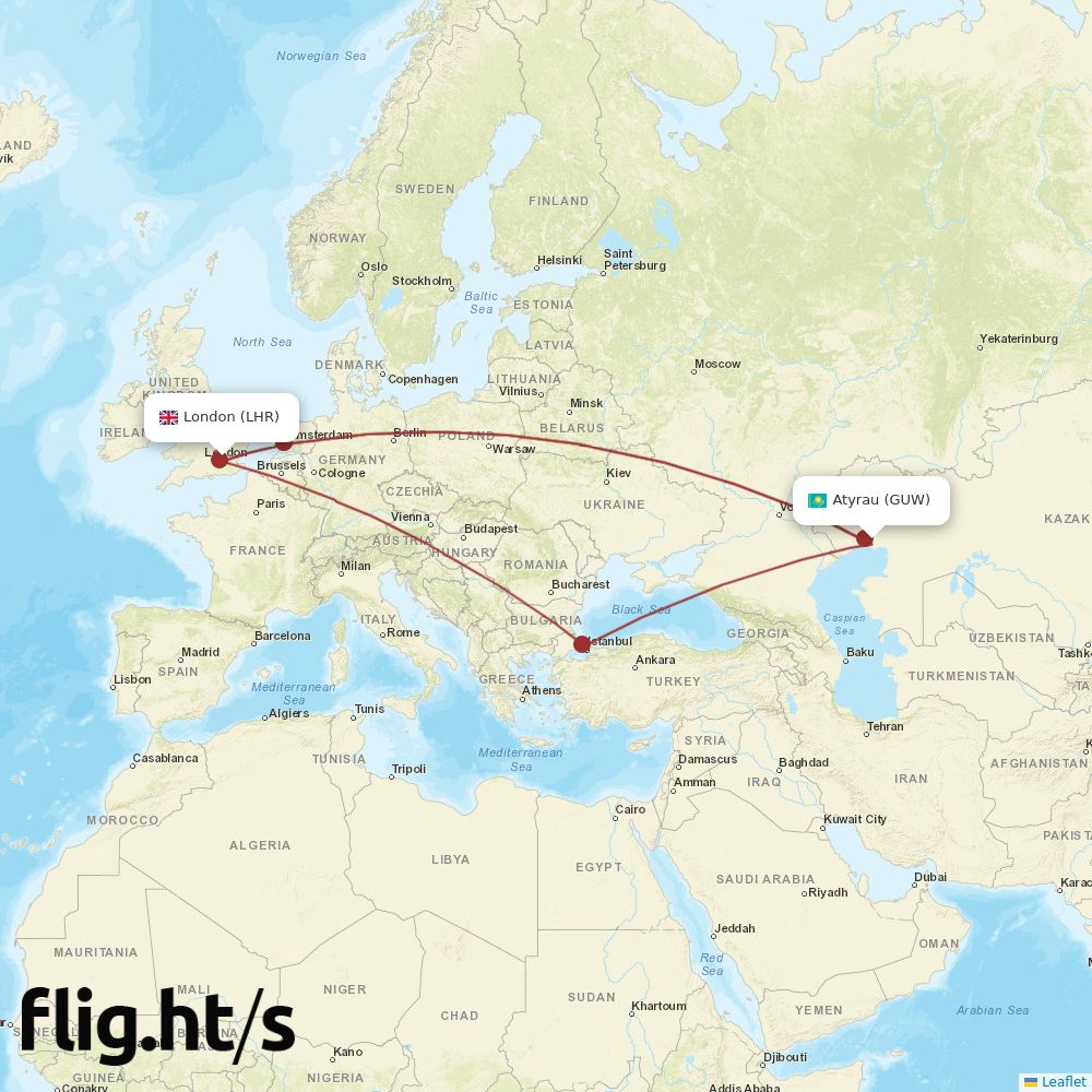 GUW-LHR