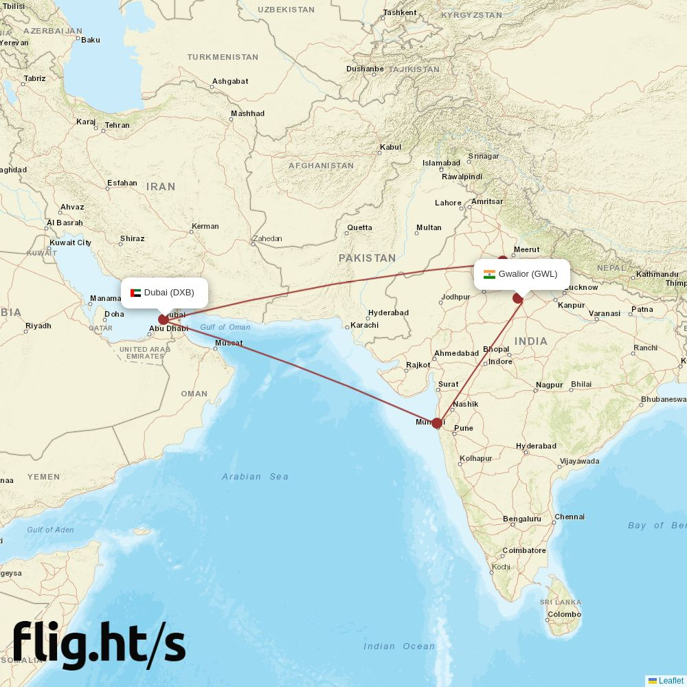 GWL-DXB