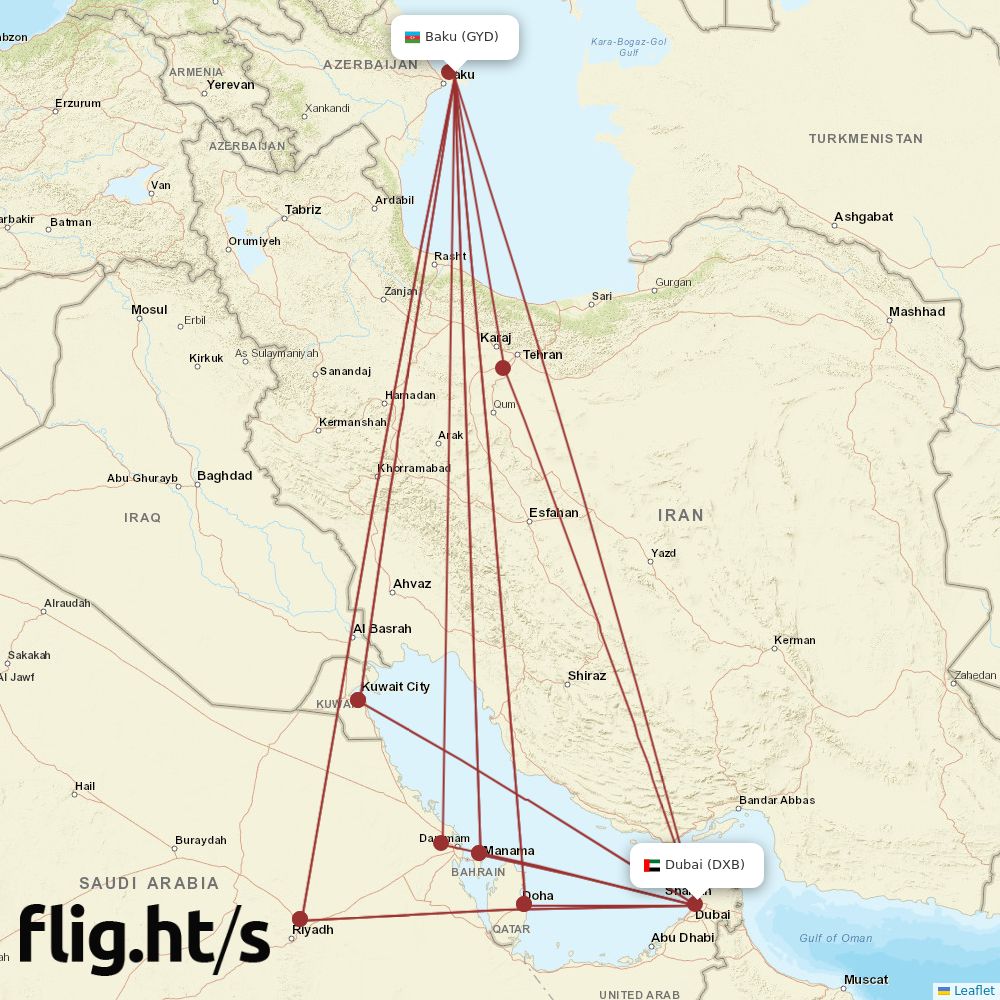 GYD-DXB