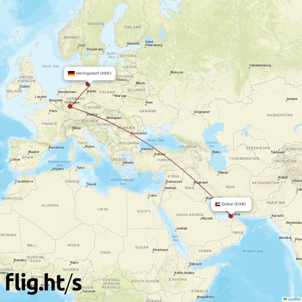 HDF-DXB