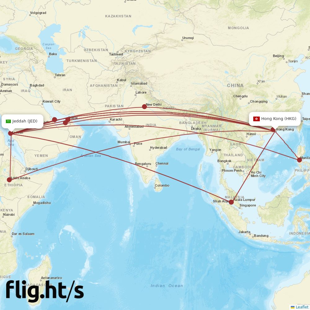 HKG-JED