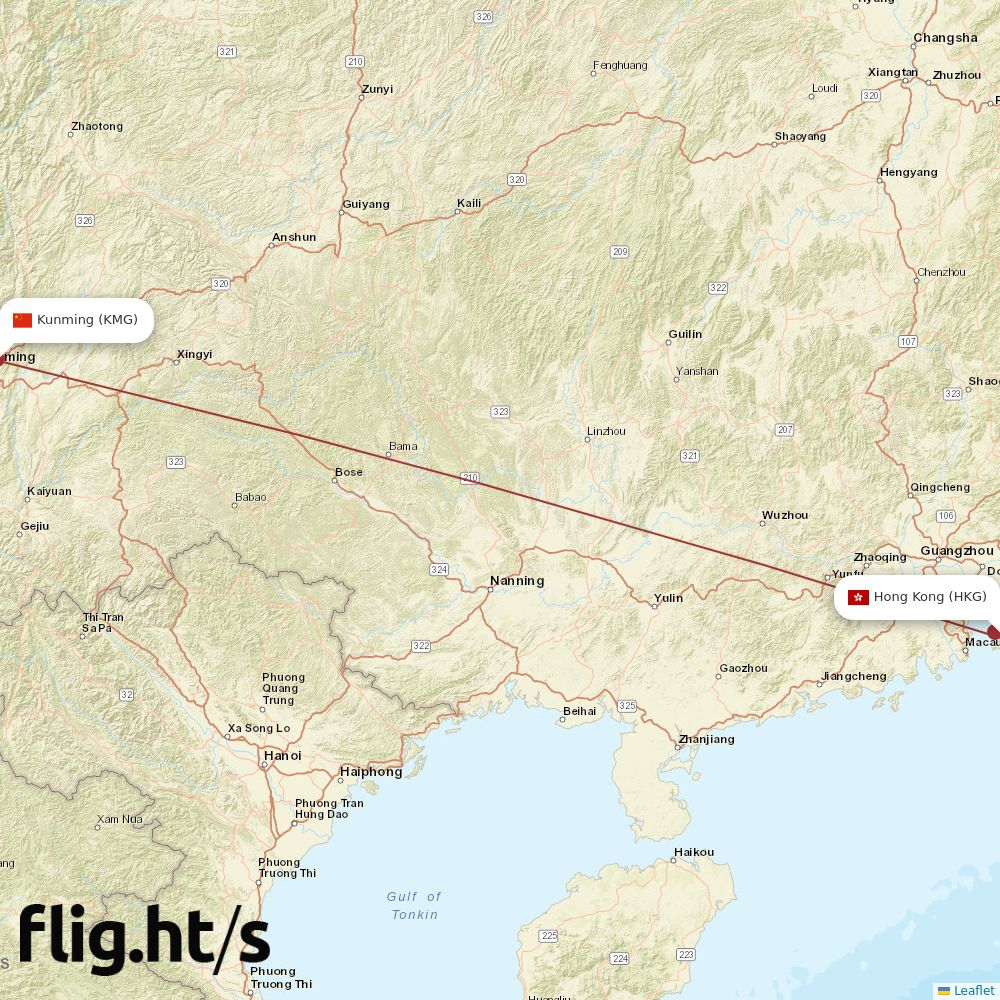 HKG-KMG