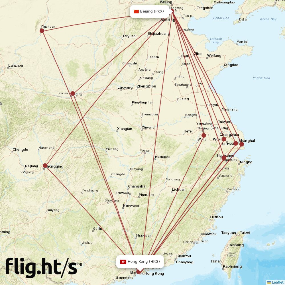 HKG-PKX