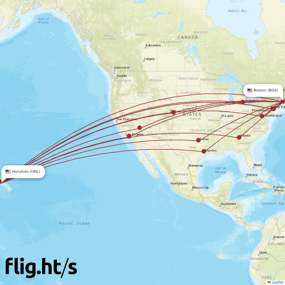 HNL-BOS