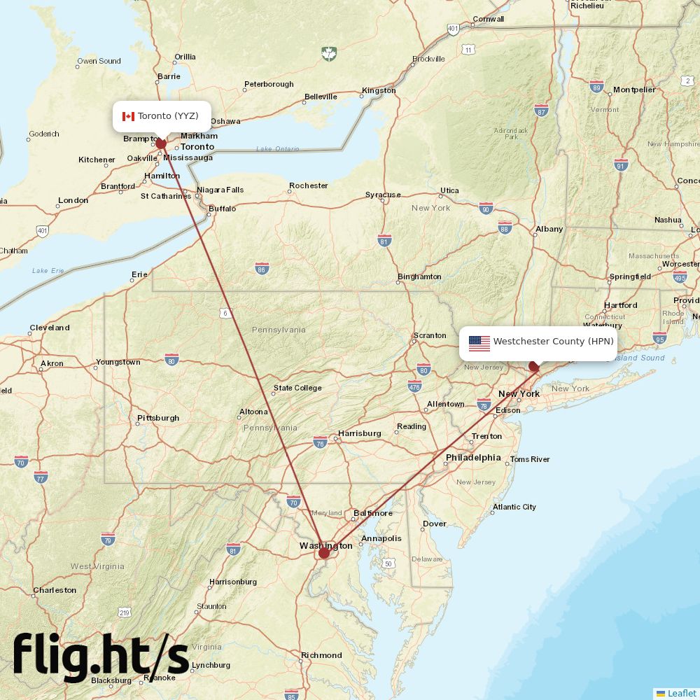 HPN-YYZ