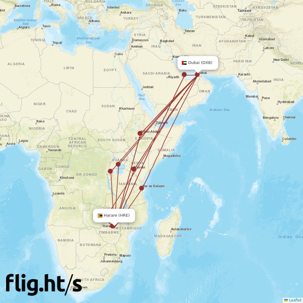 HRE-DXB