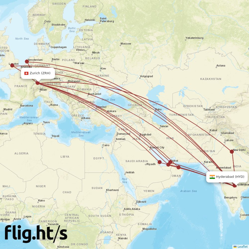 HYD-ZRH