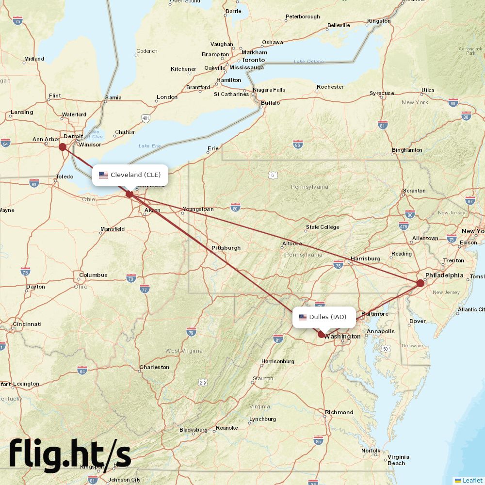 IAD-CLE
