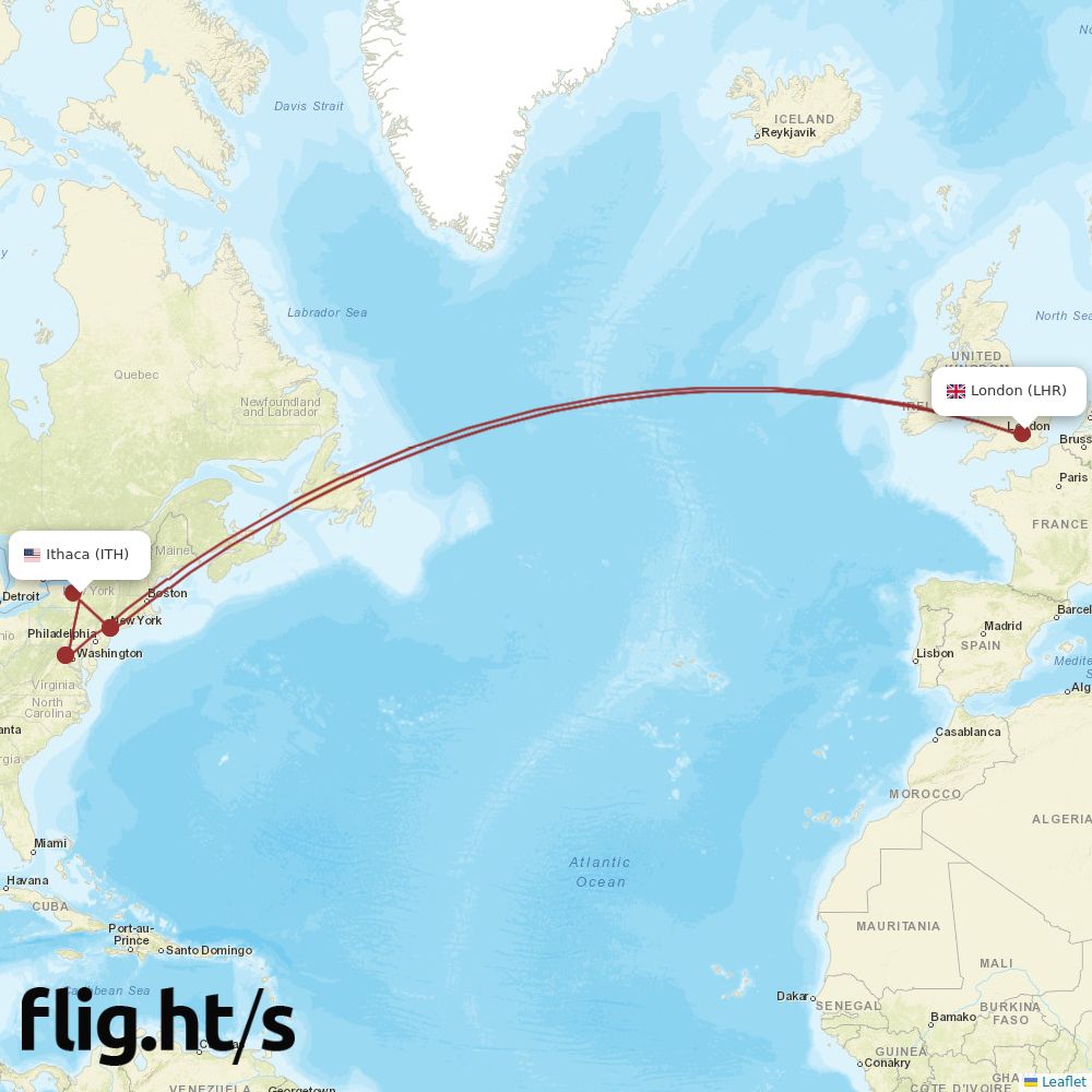 ITH-LHR