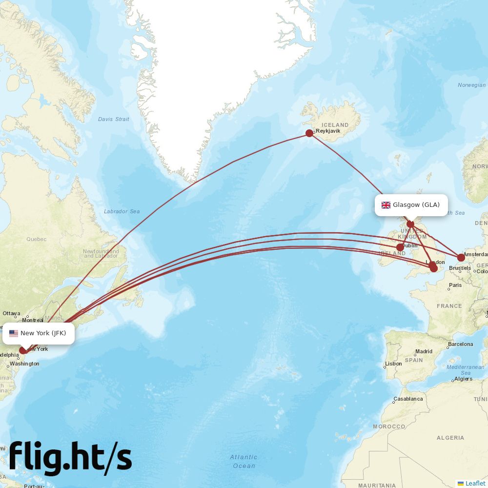 JFK-GLA