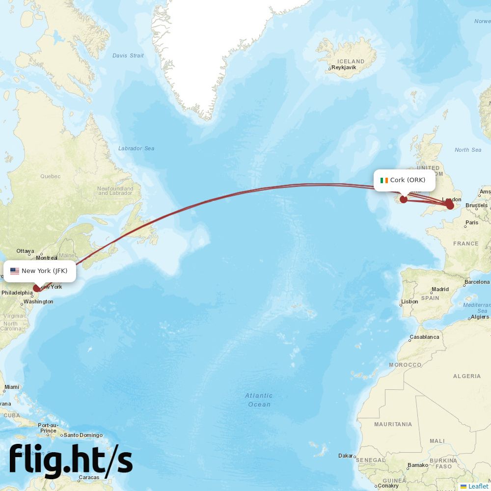 JFK-ORK