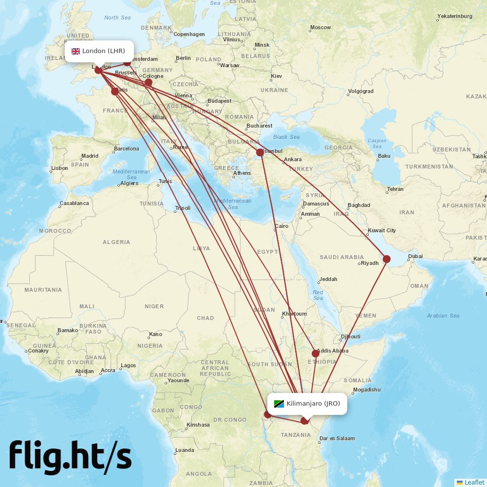 JRO-LHR