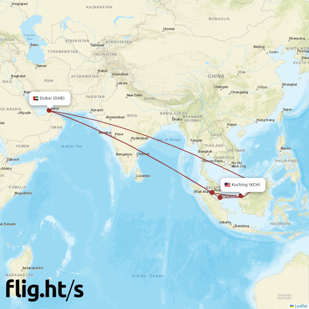 KCH-DXB
