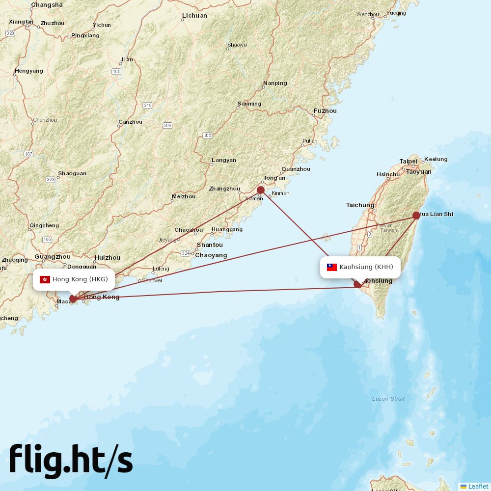 KHH-HKG