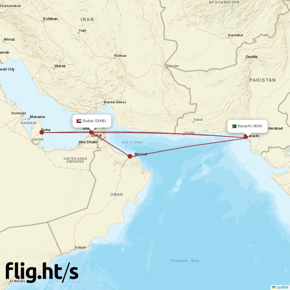 KHI-DXB