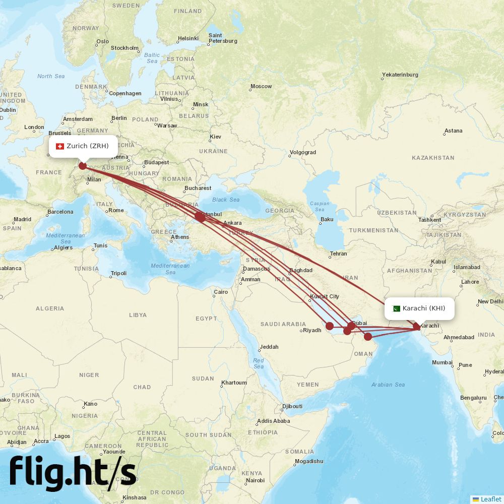 KHI-ZRH
