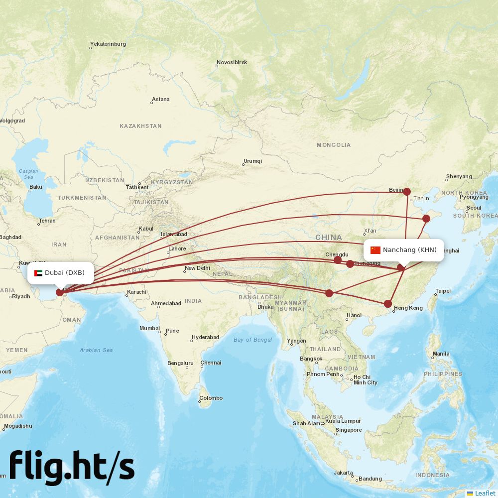KHN-DXB