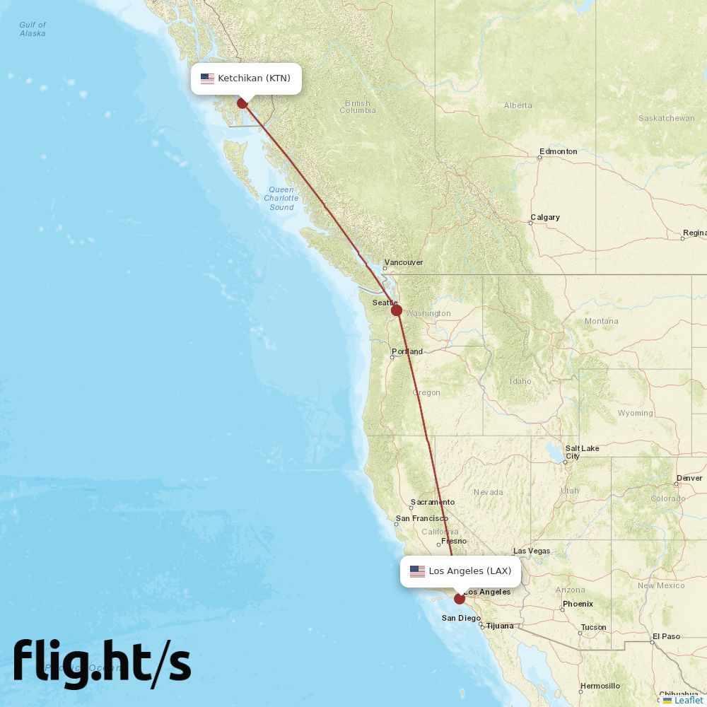 KTN-LAX