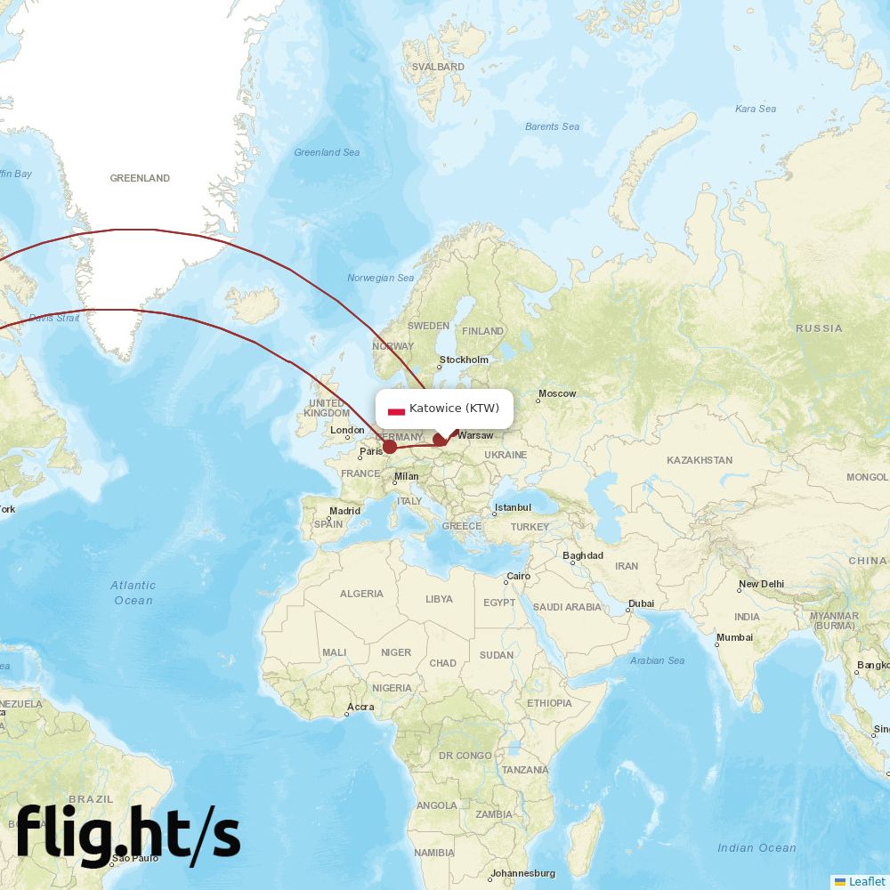 KTW-LAX