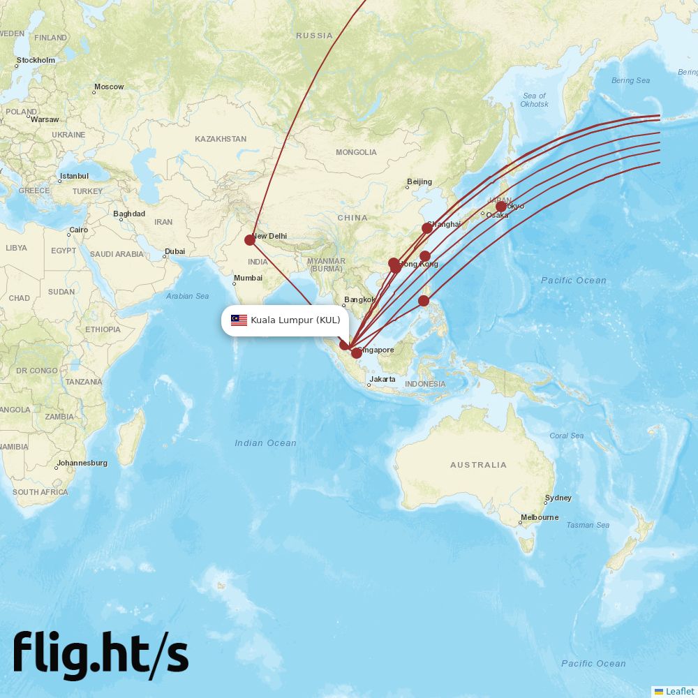 KUL-SFO