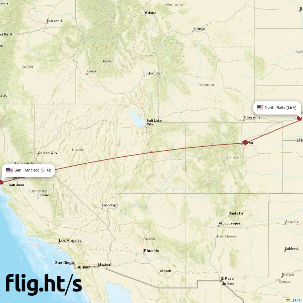 LBF-SFO