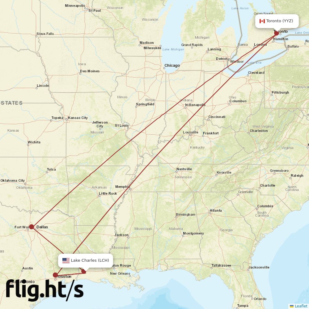 LCH-YYZ