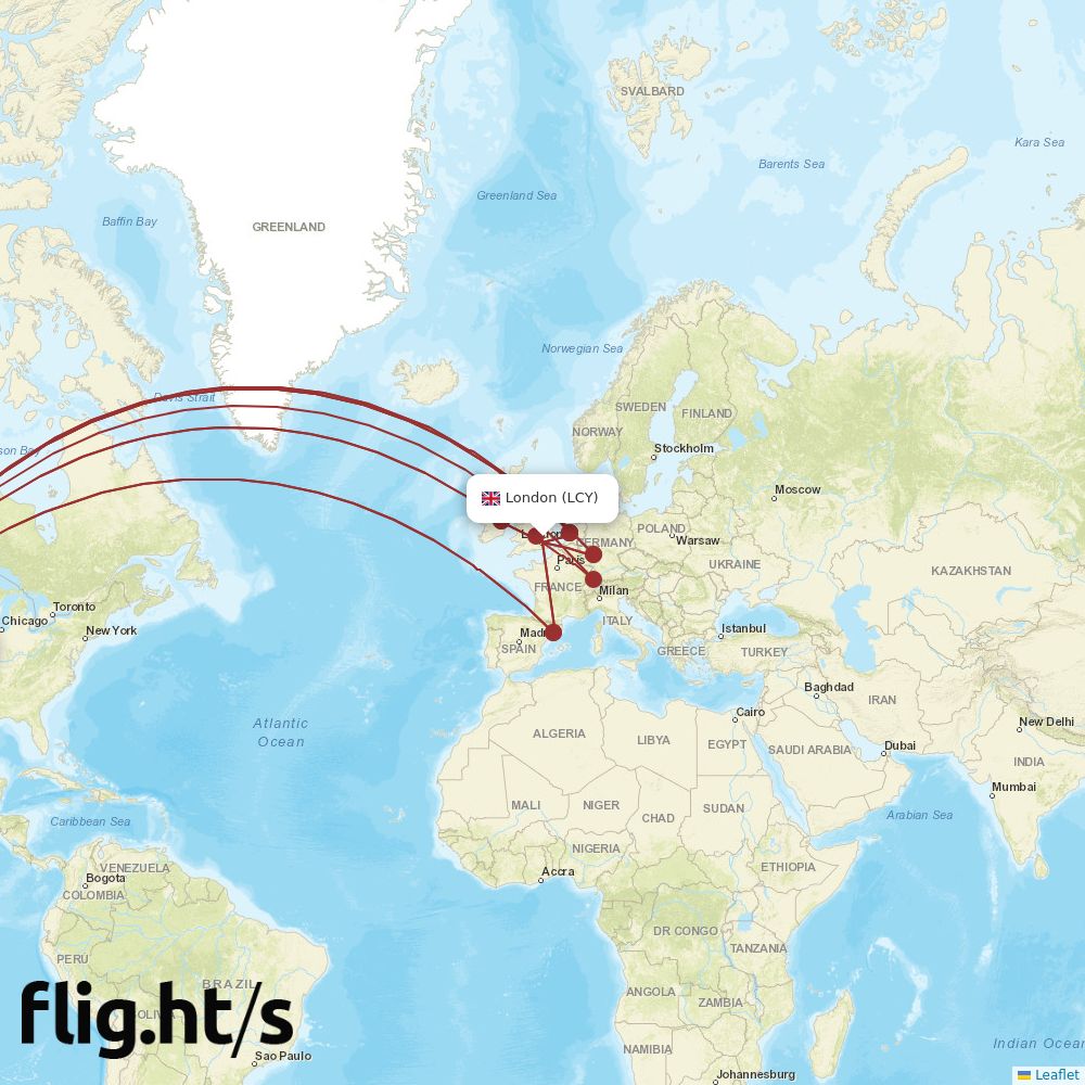 LCY-LAX