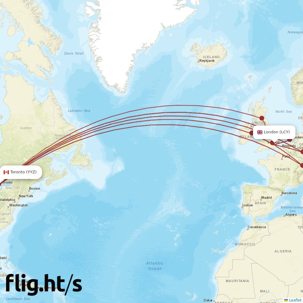 LCY-YYZ