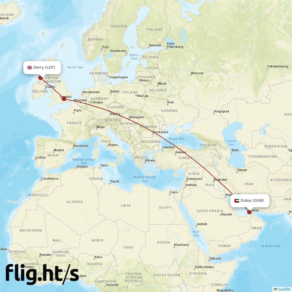 LDY-DXB