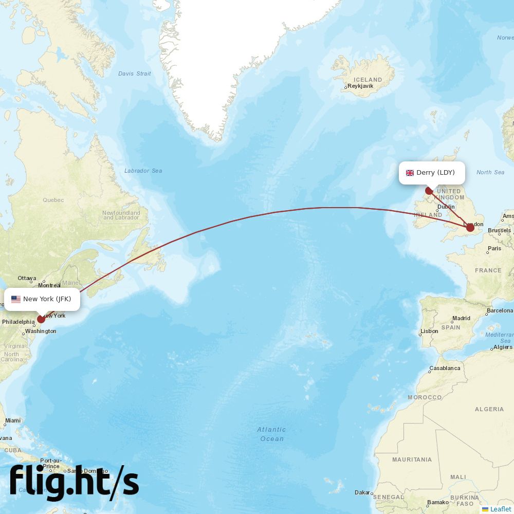 LDY-JFK