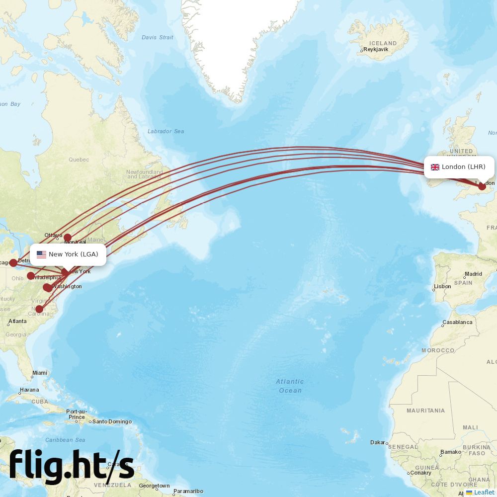 LGA-LHR