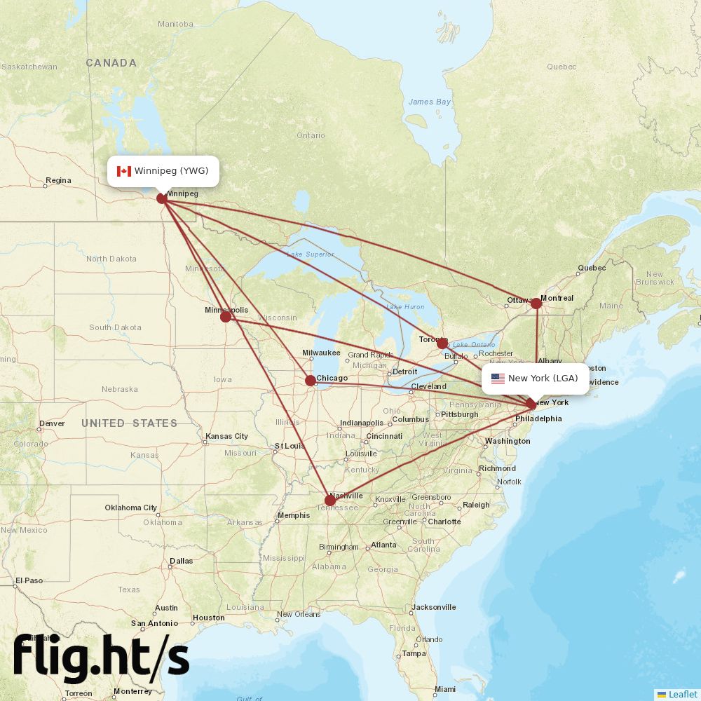 LGA-YWG