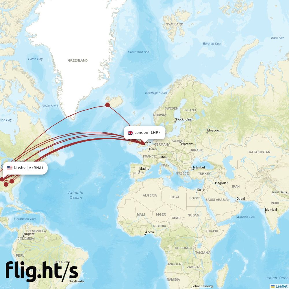 LHR-BNA