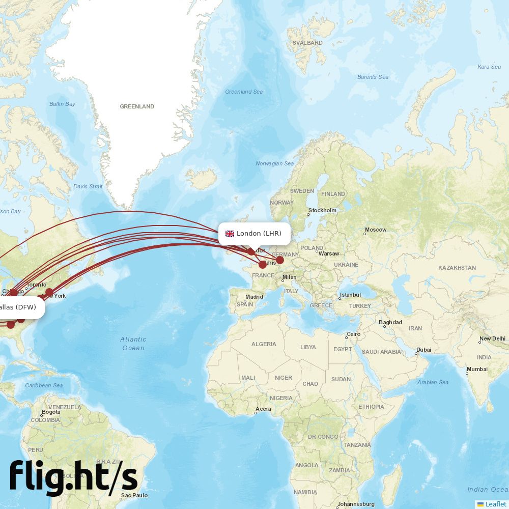 LHR-DFW