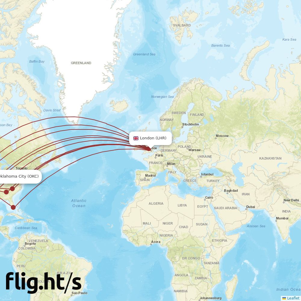 LHR-OKC