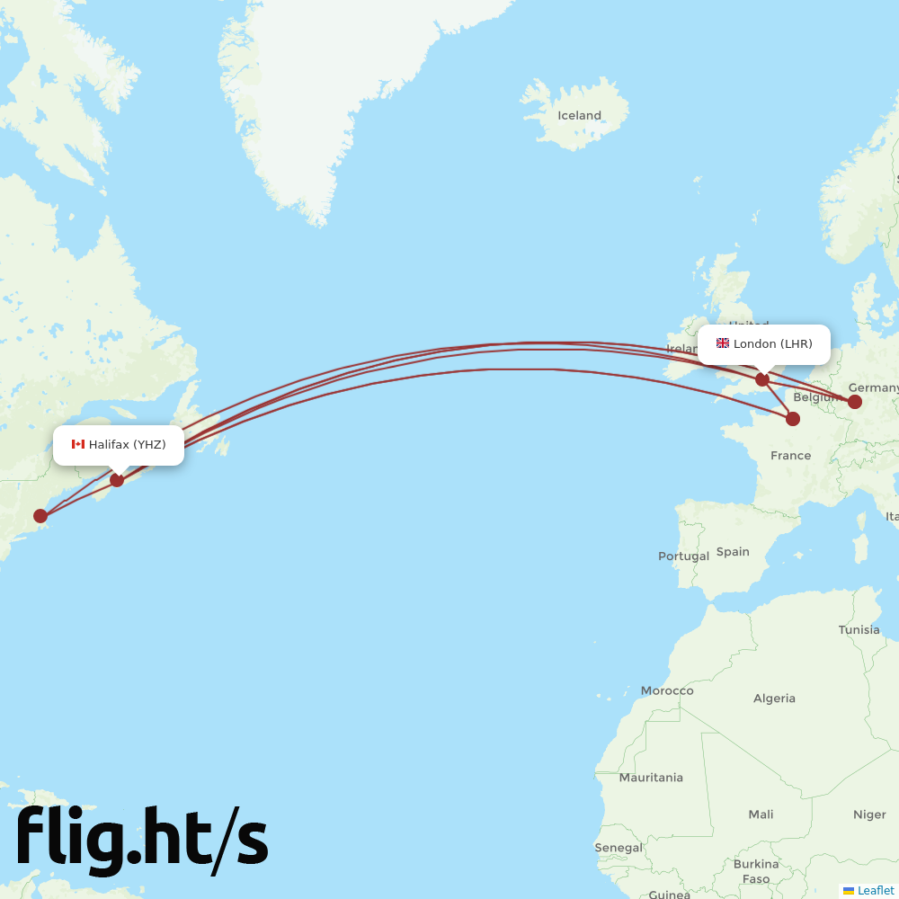 LHR-YHZ