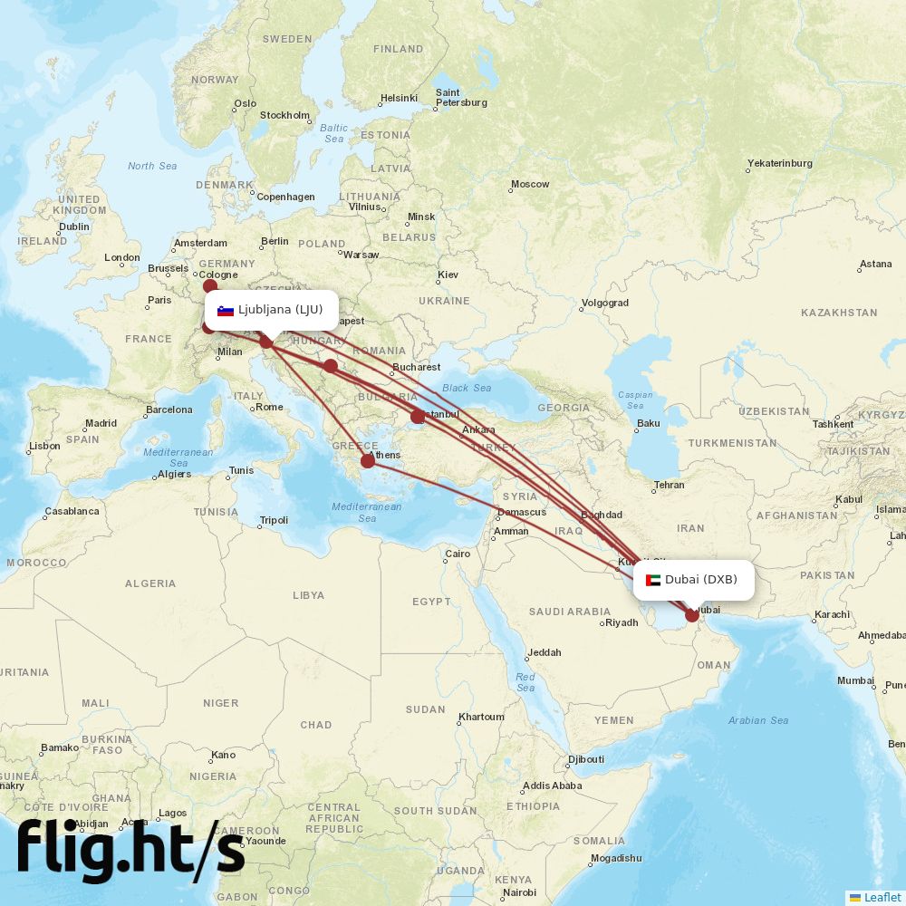 LJU-DXB