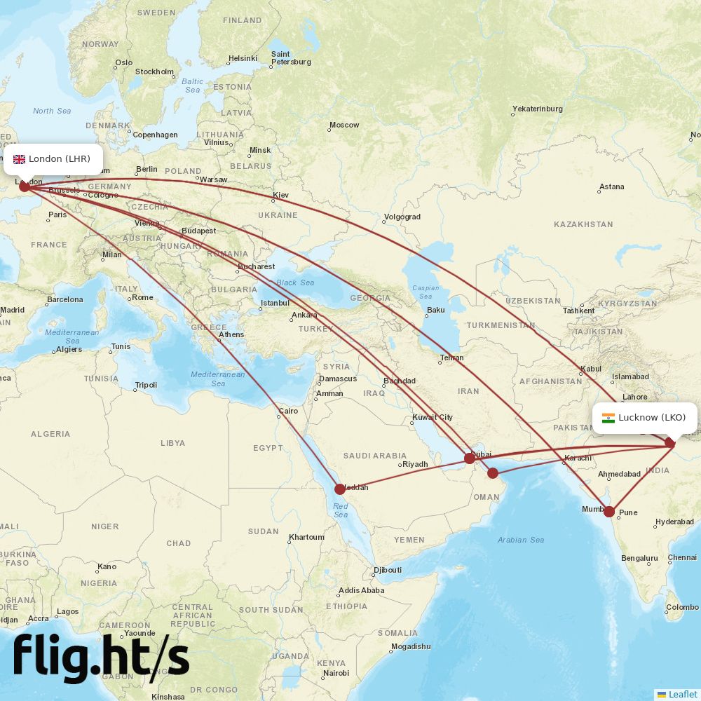 LKO-LHR