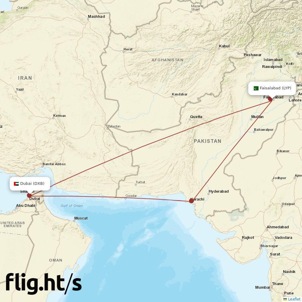 LYP-DXB