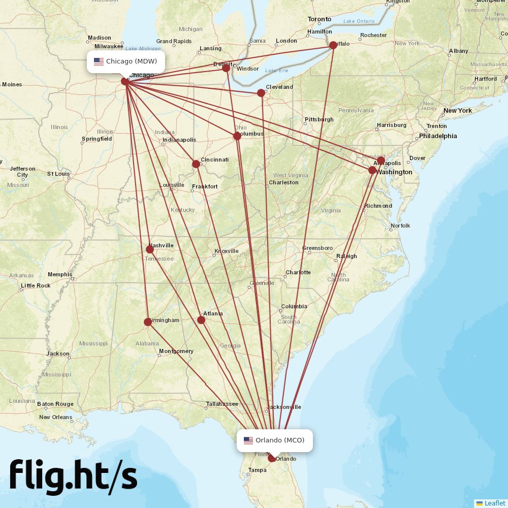 MCO-MDW