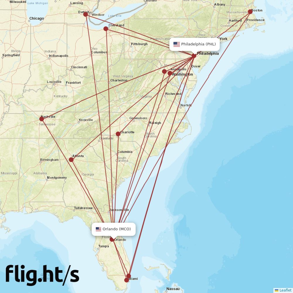 MCO-PHL