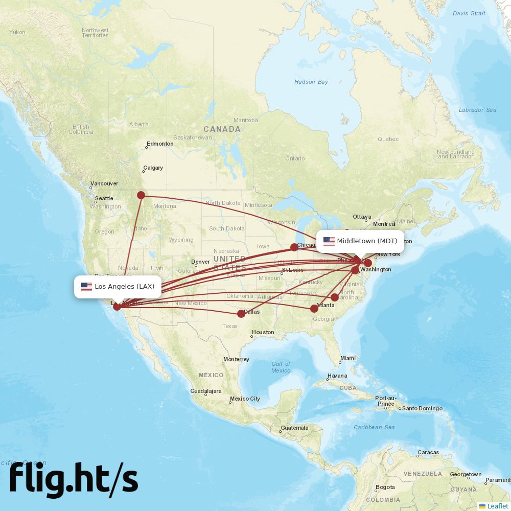 MDT-LAX