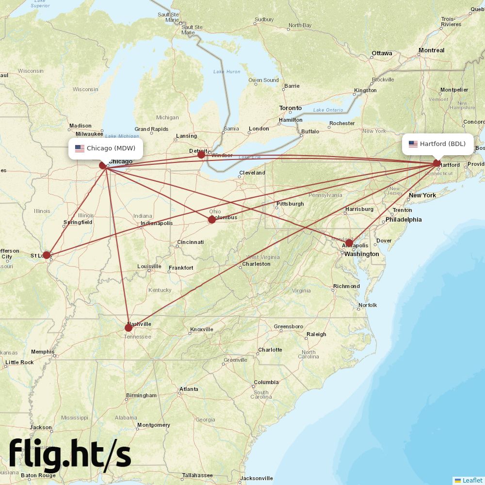 MDW-BDL
