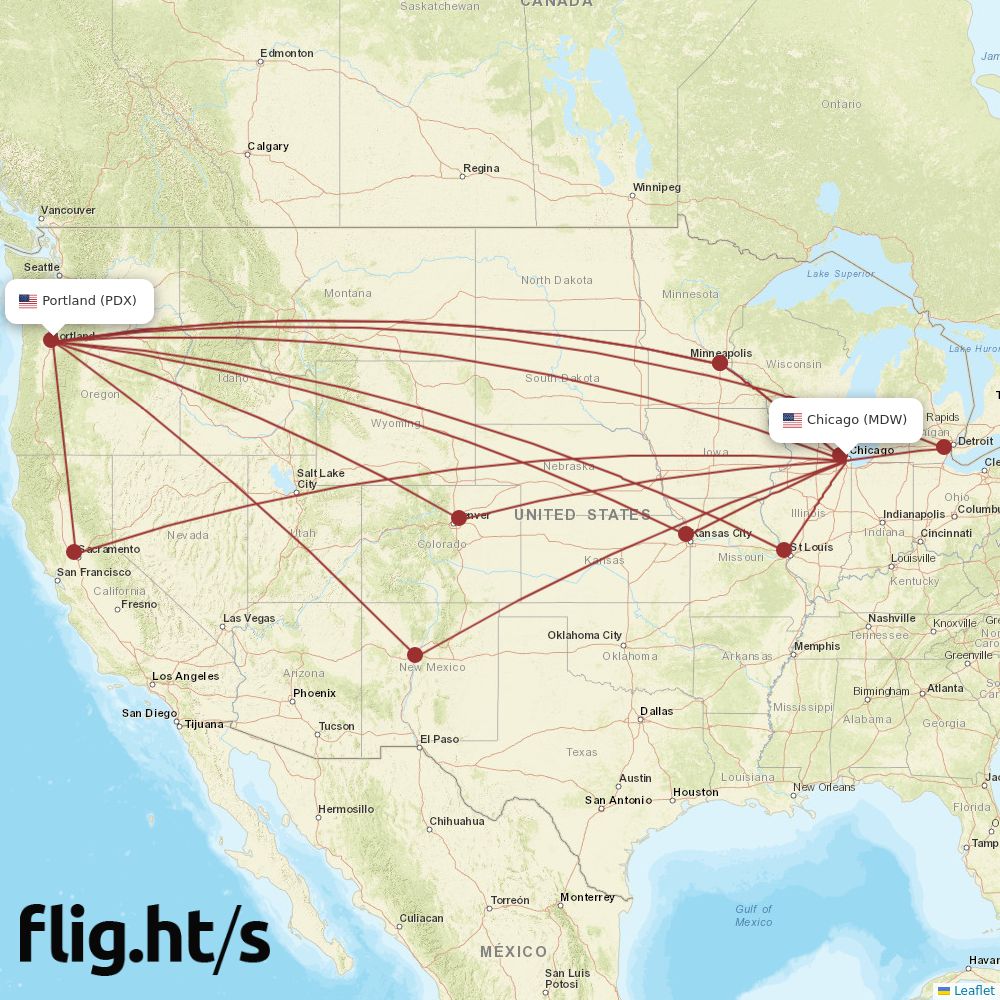 MDW-PDX