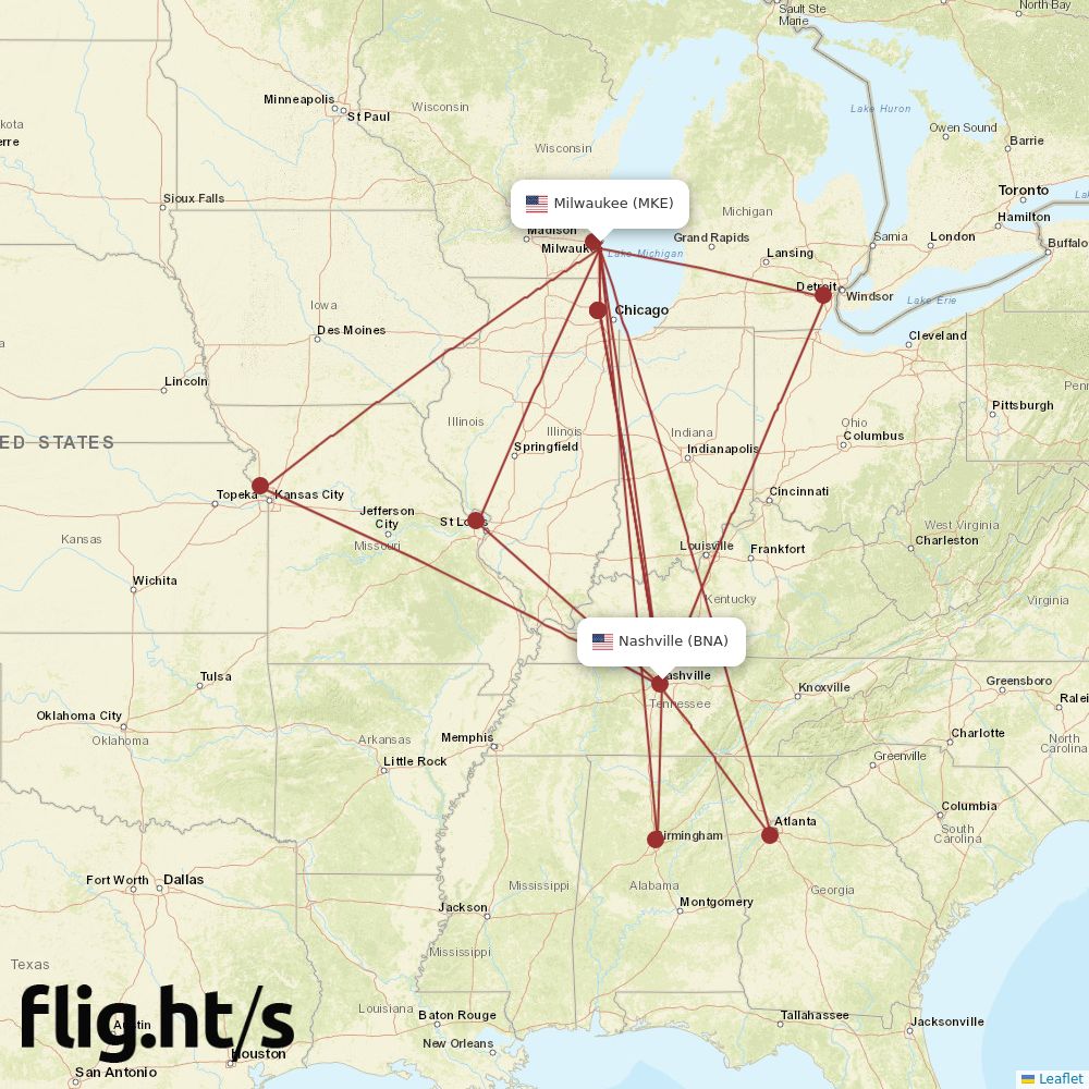 MKE-BNA