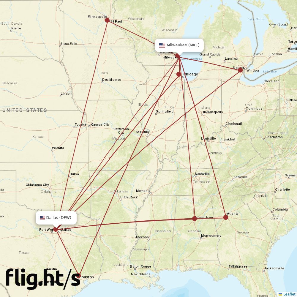 MKE-DFW