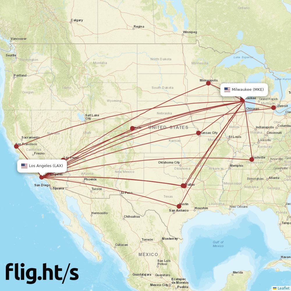 MKE-LAX
